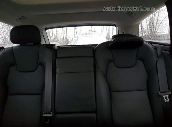YV4102NK5K1084594 2019 VOLVO V90 Black Vista de los asientos traseros