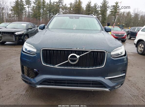 YV4102PK7K1478224 2019 VOLVO XC90 Blue Widok wnętrza z tyłu