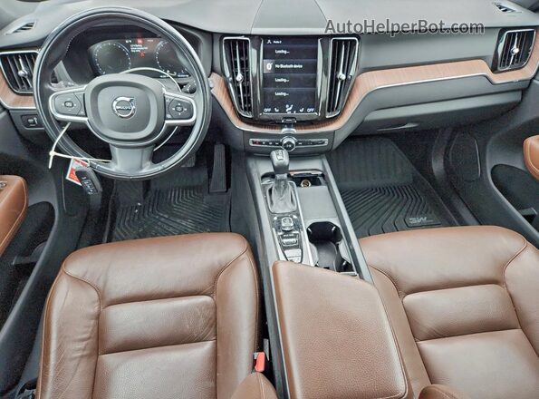 YV4102RK3M1855583 2021 VOLVO XC60 White Vista del salpicadero