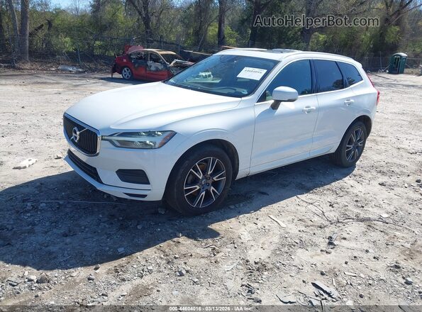 YV4102RK6J1039849 2018 VOLVO XC60 White Vista tres cuartos delantera izquierda