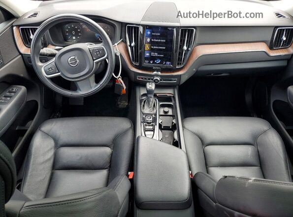 YV4102RK7M1684109 2021 VOLVO XC60 White Widok deski rozdzielczej