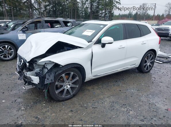 YV4102RL0J1046336 2018 VOLVO XC60 Белый Передняя левая четверть