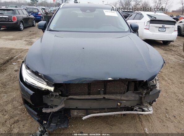 YV4102RL7M1695054 2021 VOLVO XC60 Blue ხელსაწყოთა პანელის ხედი