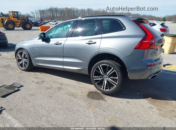 YV4102RM7M1821583 2021 VOLVO XC60 Silver Trasero izquierdo