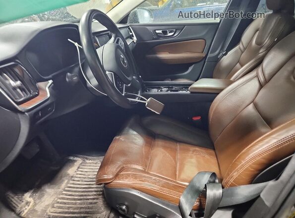 YV4102WK1L1040401 2020 VOLVO V60 Charcoal Front interior view