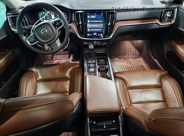 YV4102WK1L1040401 2020 VOLVO V60 Charcoal Dashboard view