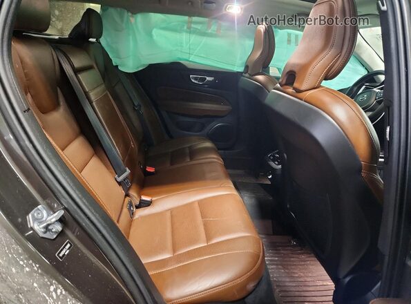 YV4102WK1L1040401 2020 VOLVO V60 Charcoal Rear seats view