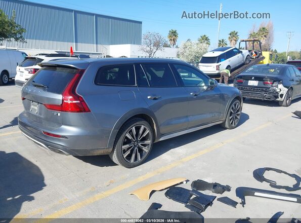 YV4102WK5L1033452 2020 VOLVO V60 CROSS COUNTRY Gray უკანა მარჯვენა