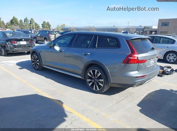 YV4102WK5L1033452 2020 VOLVO V60 CROSS COUNTRY Gray უკანა მარცხენა