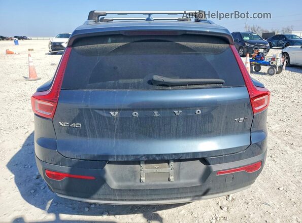 YV4162UL2M2457791 2021 VOLVO XC40 Blue უკანა ხედი