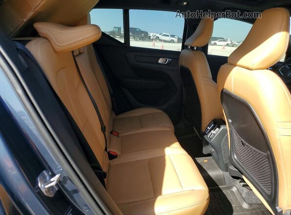 YV4162UL2M2457791 2021 VOLVO XC40 Blue უკანა სალონის ხედი