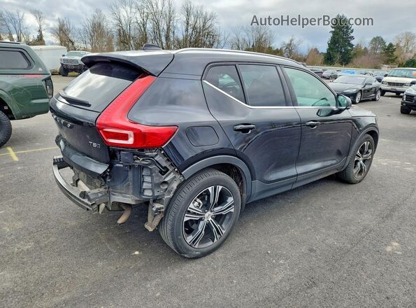 YV4162ULXM2401436 2021 VOLVO XC40 Black Rear right