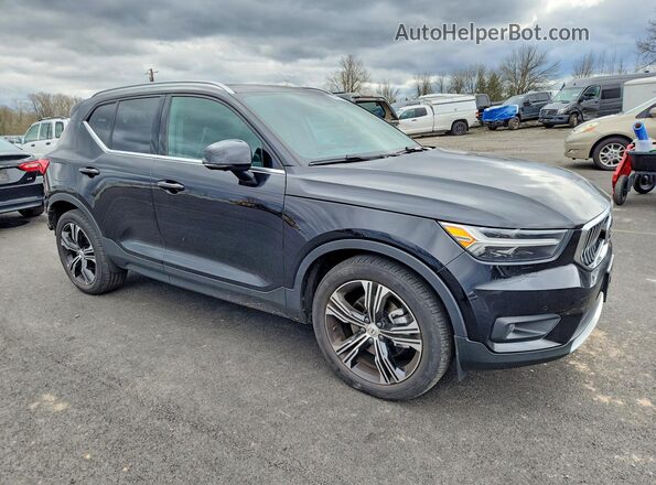 YV4162ULXM2401436 2021 VOLVO XC40 Black Front right