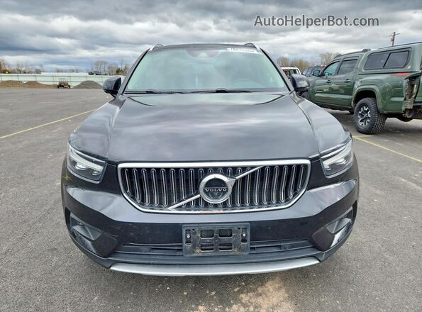 YV4162ULXM2401436 2021 VOLVO XC40 Black Front view