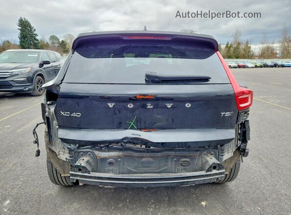 YV4162ULXM2401436 2021 VOLVO XC40 Black Rear view