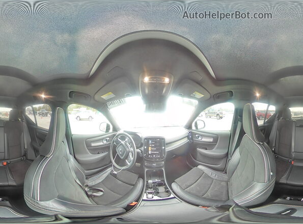 YV4162UM0M2613299 2021 VOLVO XC40 White სალონის 360-გრადუსიანი ხედი