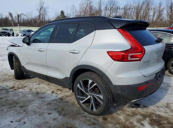 YV4162UM6L2237965 2020 VOLVO XC40 White Հետևի ձախ