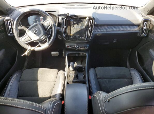 YV4162UMXM2417418 2021 VOLVO XC40 Синий Вид панели приборов