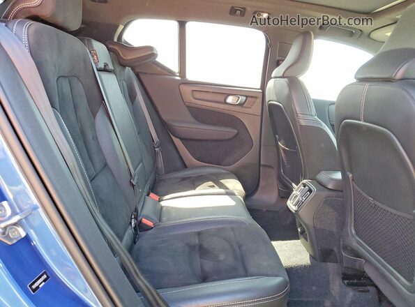 YV4162UMXM2417418 2021 VOLVO XC40 Синий Вид задней части салона