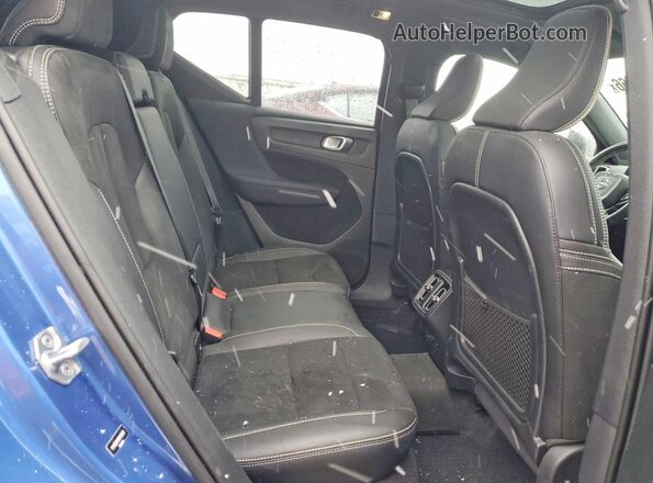 YV4162UMXM2434851 2021 VOLVO XC40 Blue Вид задньої частини салону