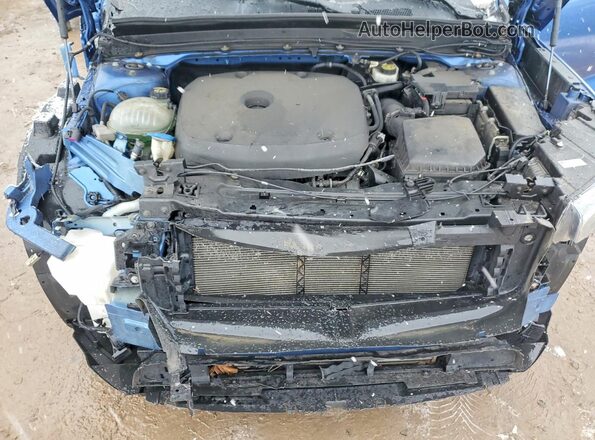 YV4162UMXM2434851 2021 VOLVO XC40 Blue Вид підкапотного простору