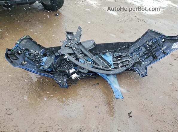 YV4162UMXM2434851 2021 VOLVO XC40 Blue Вид наклейки з VIN-кодом