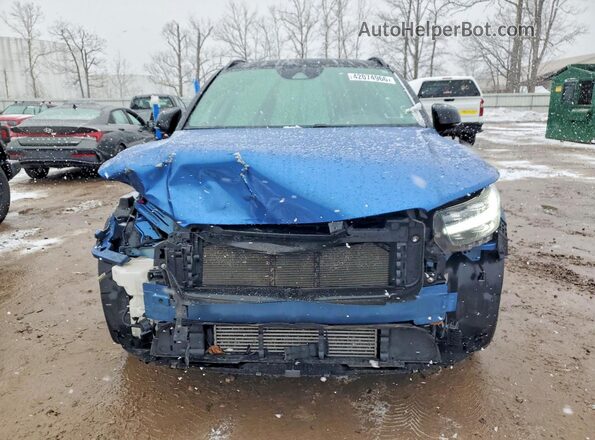 YV4162UMXM2434851 2021 VOLVO XC40 Blue Вид спереду