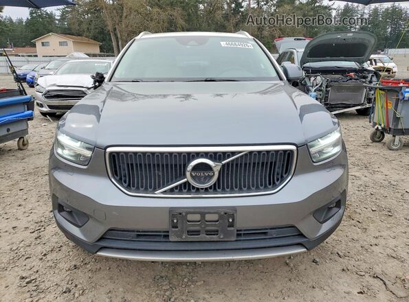 YV4162XZ3K2004888 2019 VOLVO XC40 Gray Вид спереду