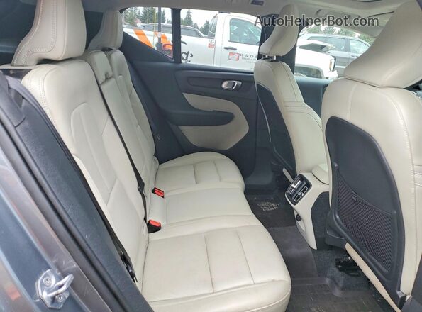 YV4162XZ3K2004888 2019 VOLVO XC40 Gray Вид задніх сидінь