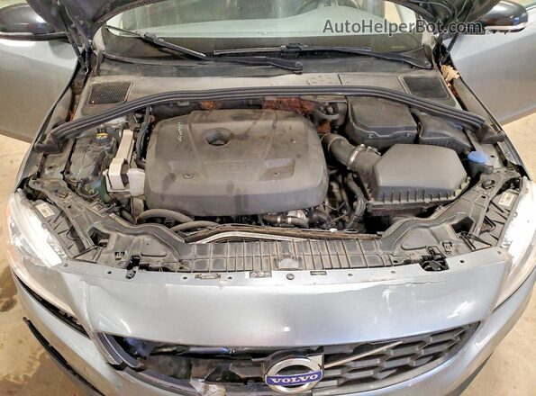 YV440MWK2H1029276 2017 VOLVO V60 Gray Вид підкапотного простору