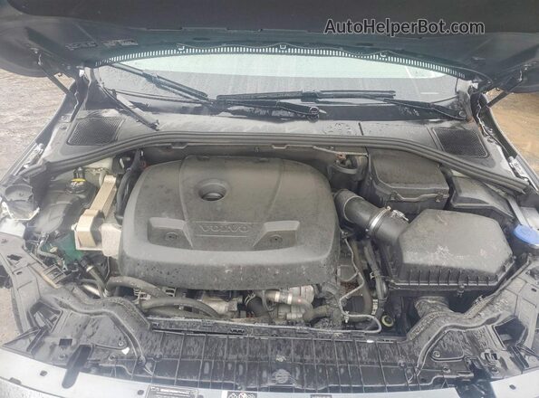 YV440MWK4J2044751 2018 VOLVO V60 Gray უკანა სალონის ხედი