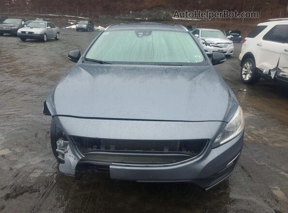 YV440MWK4J2044751 2018 VOLVO V60 Gray წინა ხედი