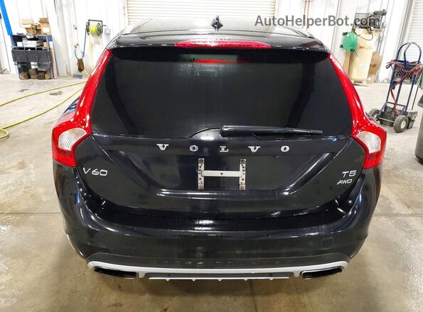 YV4612HKXG1015857 2016 VOLVO V60 Black Vista trasera