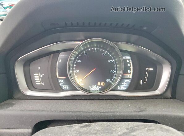 YV4612NK3G1237595 2016 VOLVO XC70 Black Widok zestawu wskaźników