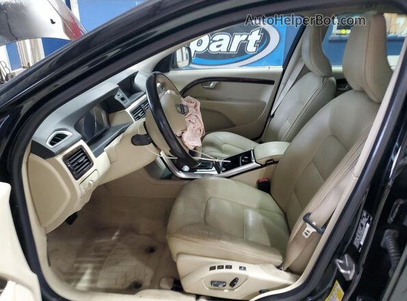 YV4612NK5G1250459 2016 VOLVO XC70 Black Widok wnętrza z przodu