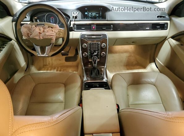 YV4612NK5G1250459 2016 VOLVO XC70 Black Widok deski rozdzielczej