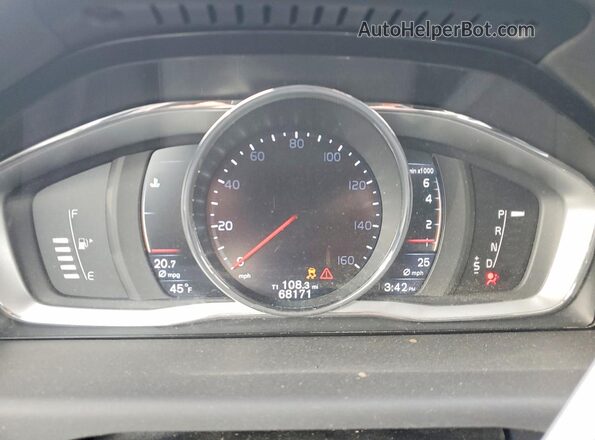 YV4612NX4G1268558 2016 VOLVO XC70 Черный Вид щитка приборов