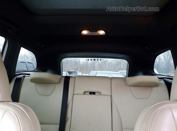 YV4612RK0G2867384 2016 VOLVO XC60 White უკანა სავარძლების ხედი