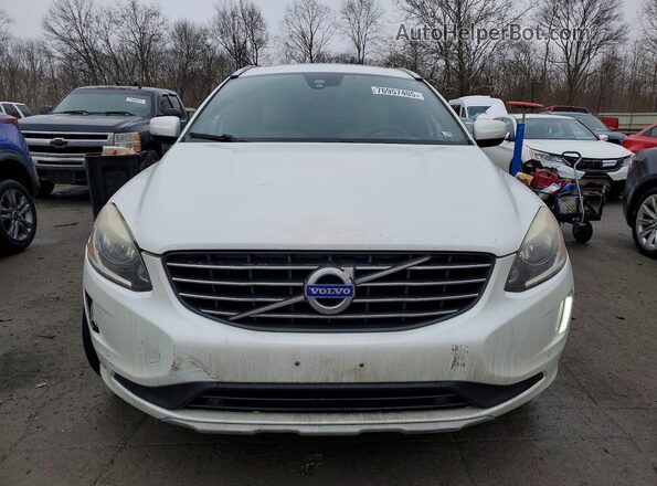 YV4612RK0G2867384 2016 VOLVO XC60 White წინა ხედი