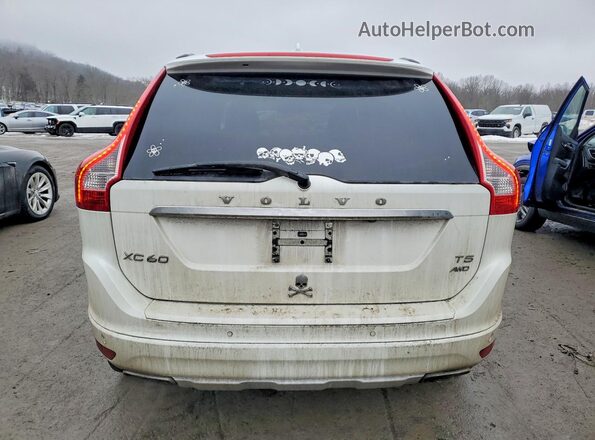 YV4612RK0G2867384 2016 VOLVO XC60 White უკანა ხედი