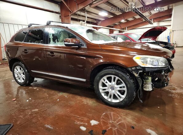 YV4612RK5G2825695 2016 VOLVO XC60 Brown Delantero derecho