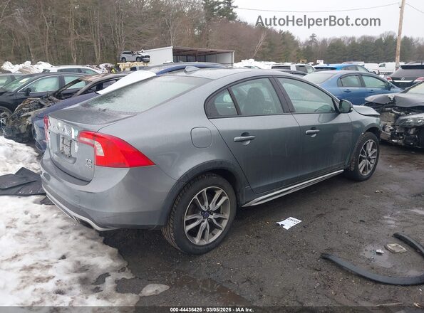 YV4612UMXG2000860 2016 VOLVO S60 CROSS COUNTRY Light Blue Trasero derecho