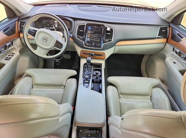YV4A221L6L1551354 2020 VOLVO XC90 Black Dashboard view
