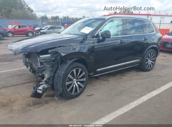 YV4A22PL2L1577974 2020 VOLVO XC90 Black Առջևի ձախ երեք քառորդ տեսարան