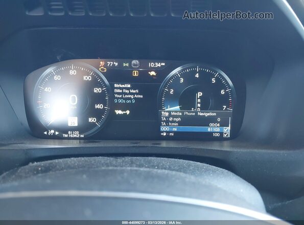 YV4A22PL2M1755545 2021 VOLVO XC90 Gray Հետևի նստատեղերի տեսք