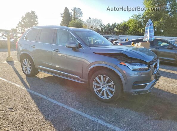 YV4A22PL4K1484324 2019 VOLVO XC90 Gray 
