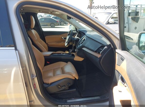 YV4A22PL5G1015220 2016 VOLVO XC90 Silver წინა სალონის ხედი
