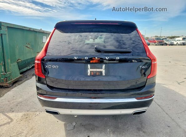 YV4A22PL9M1717519 2021 VOLVO XC90 Black Հետևի տեսք