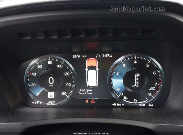 YV4A22PLXM1717187 2021 VOLVO XC90 Gray 