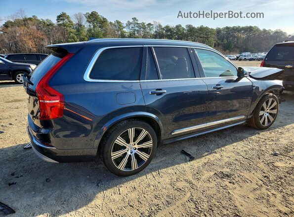 YV4A22PLXN1831885 2022 VOLVO XC90 Blue Հետևի աջ